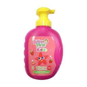 Baby First Kiddie Strawberry Fresh 2-in-1 Shampoo and Body Wash 650ml