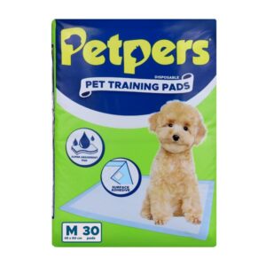 Petpers Pet Training Pads Medium 30s x 6