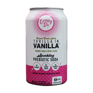 Crazy D's Soda Thrilla In Vanilla 355ml