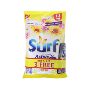 Surf Powder Fresh Plus & Surf Fabric Fabcon Combo 6 (1+3) x (1100g + 25ml)