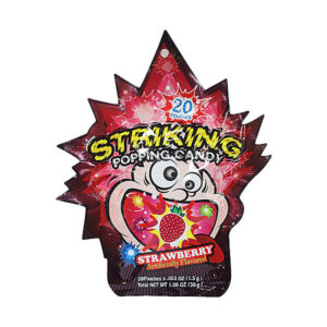 Striking Popping Candy Strawberry Flavor 30g