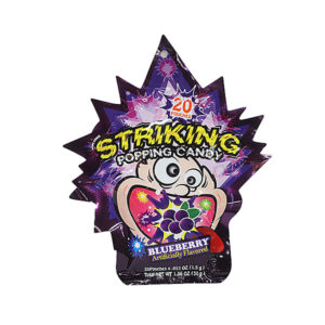 Striking Popping Candy Blueberry Flavor 30g