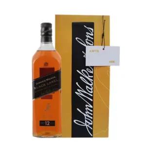Alternative view of Johnnie Walker Black Festive Pulp Giftpack 1L