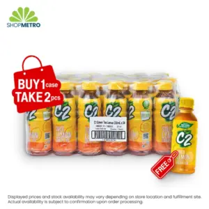 Buy 1case C2 Solo Green Tea Lemon 230ml Free 2 C2 Solo Green Tea Lemon 230ml