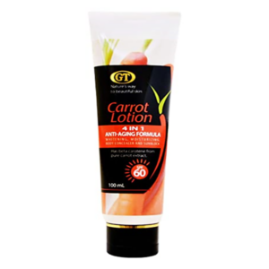 Gt Carrot Lotion 4-In-1 Anti-Agin Formula Spf60 100ml