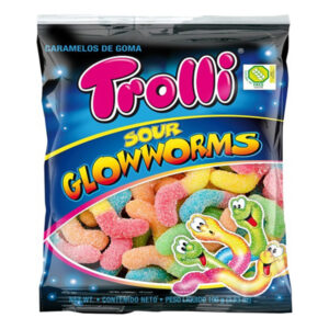 Trolli Sour Glowworms 100g