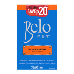Belo Men Whitening Body Bar 90g 3 pack