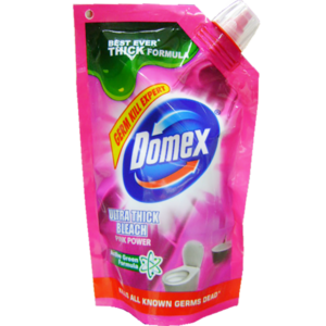 Domex Ultra Thick Bleach Pink Power Germ Kill 150ml