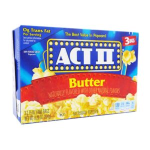 ACT II Microwave Butter Popcorn 8.25oz