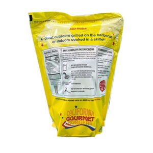 Alternative view of California Gourmet Burgers 64oz