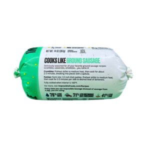 Alternative view of Impossible Savory Ground Sausage 14oz
