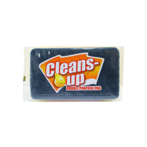 Cleans Up Double Purpose Pad Big