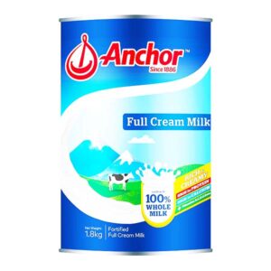 Anchor Full Cream Powdered Milk Plain 1.8kg