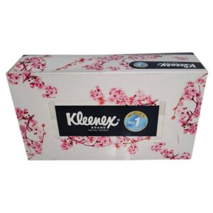 Kleenex 2-Ply Facial Tissue Unscented Box 100 Pulls