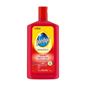 Pledge Pronto Liquid Wax Red 500ml