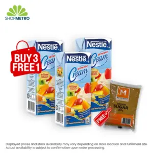 Buy 3 Nestle All Purpose Cream 250ml Free Metro Select Brown Sugar 250g