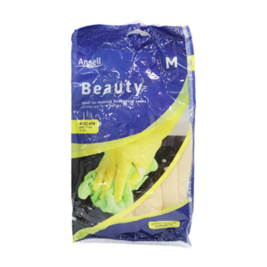 Ansell Beauty Flesh Gloves Medium