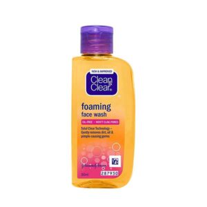 Clean And Clear Foaming Facial Wash Orange 50ml