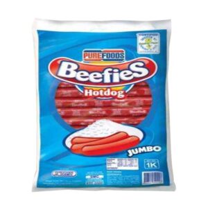 Purefoods Beefies Jumbo Hotdog 1kg