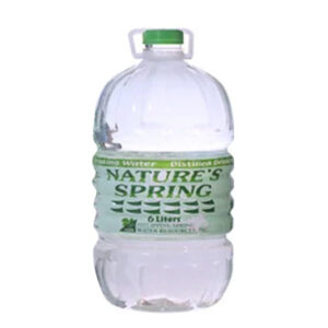 Nature's Spring Distilled Water 6L