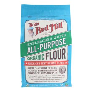 Bob's Red Mill Unbleached White All-Purpose Organic Flour 2.27kg