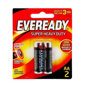 Eveready Super Heavy Duty Aa 2pcs