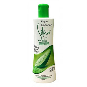 Silka Skin Whitening Lotion Green Papaya Spf10 300ml