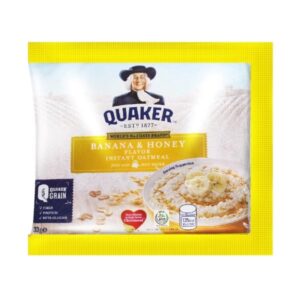 Quaker Oats Instant Oatmeal Banana & Honey 33g