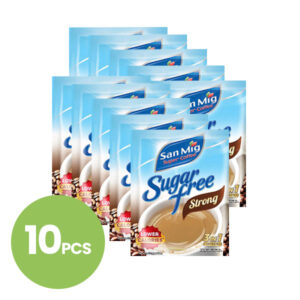 San Mig 3-in-1 Sugar Free Strong 9g 10pcs