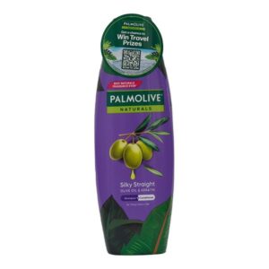Palmolive Shampoo Silky Straight Purple Olive Oil & Keratin 180g