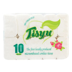 Tisyu Coreless Bathroom Tissue 10 Rolls