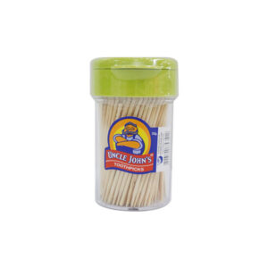 Uncle John's Toothpick with Container 72 x 100's