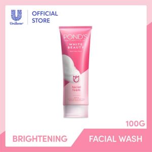 Pond's Bright Facial Foam With Niacinamide And 4D Hyaluronic Acid For A Spotless Glow 100g