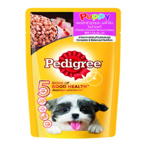 Pedigree Pouch Puppy Chicken Chunks In Sauce 130g