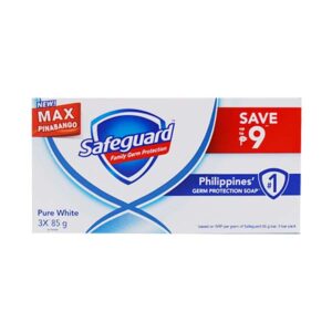 Safeguard Pure White Trio Pack 3 x 78g