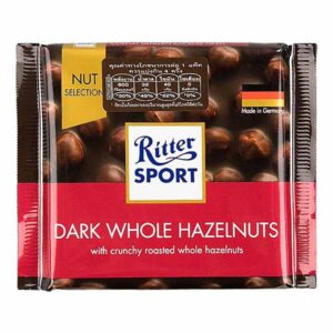 Ritter Sport Dark Whole Hazelnuts 100g