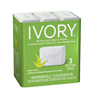 Ivory Bar Soap Aloe 3pcs 3.1oz