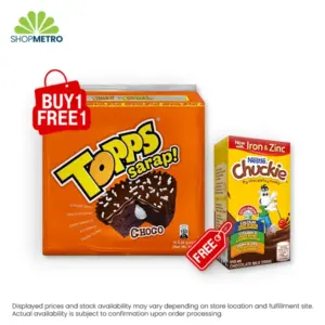 Buy 1 pack Topps Sarap Chocolate 34g Free Nestle Chuckie Opti-Grow 110ml