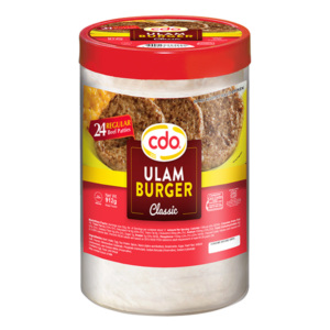 Cdo Ulam Burger Regular 912g