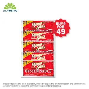 Buy 9 Mama Sitas Oyster Sauce Sachet 30g