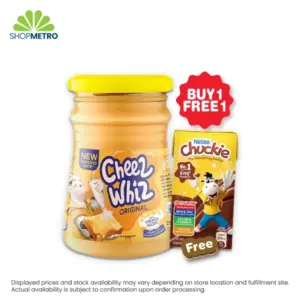 Buy 1 Kraft Cheez Whiz Regular 210g Free  Nestle Chuckie Opti-Grow 110ml