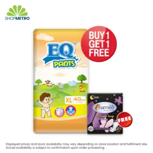 Buy 1 Eq Pants Jumbo Pack Xlarge 40's Free Charmee All Night Long 10's