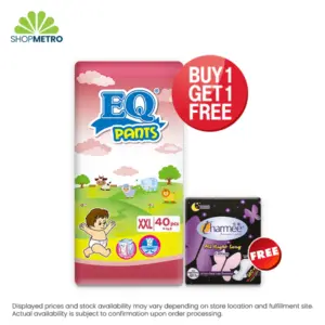 Buy 1 Eq Pants Jumbo Pack XXL 40's Free Charmee All Night Long 10's