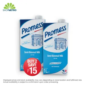Buy 2 Promess Semi Skimmed Milk 1L