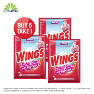 Buy 6 Take 1 Wings Total Care Blooming Garden 65g