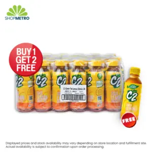 Buy 1 case C2 Solo Green Tea Lemon 230ml
