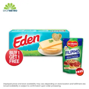 Buy 1 Eden Filled Cheese 430g Free Del Monte Spaghetti Sauce Filipino Style 250g
