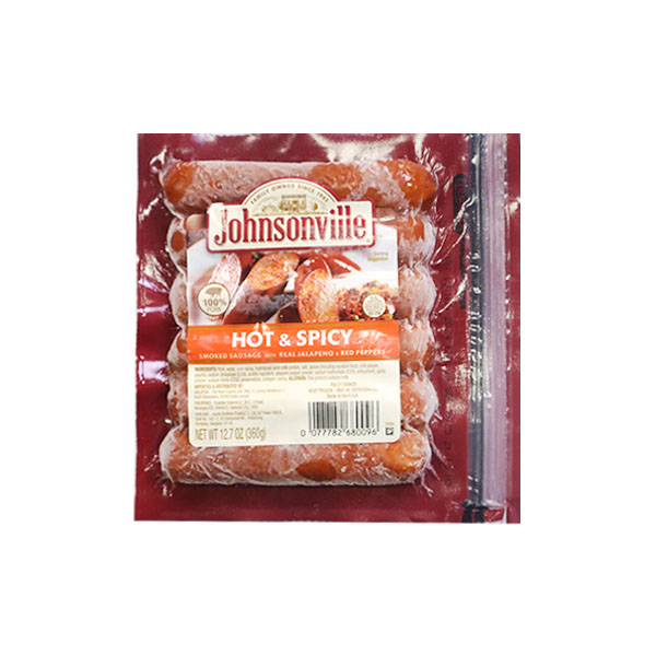 Johnsonville Hot And Spicy Sausage 360g