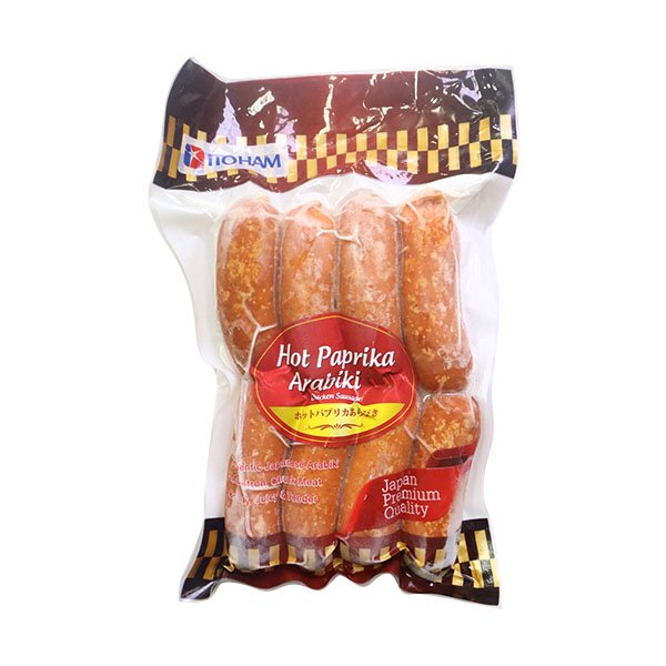 Itoham Sausage Hot Paprika Arabiki Chicken 360g