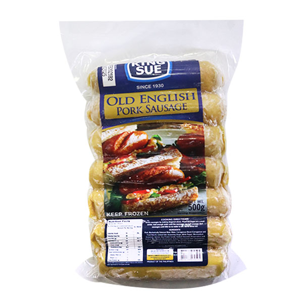 King Old English Pork Sausage 500g